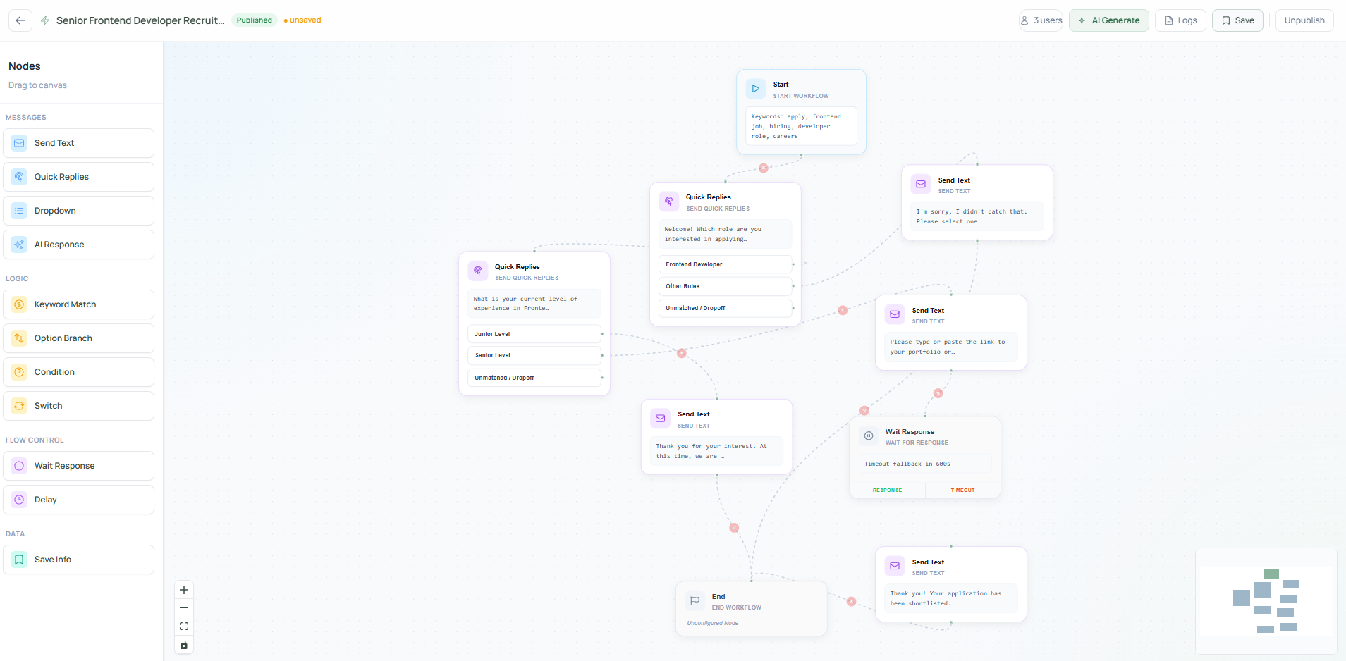 ASAP11 Workflow Canvas