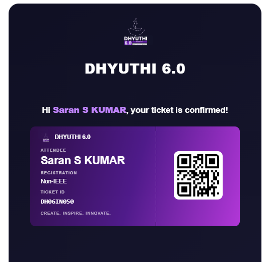 Digital Ticket View